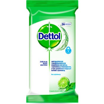 Dettol ubrousky na povrchy 36 ks