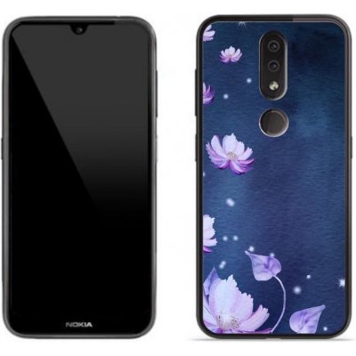 Pouzdro mmCase gelové Nokia 4.2 - padající květy – Zboží Živě