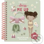 Little Dutch Kniha oblékací se samolepkami Fairy Garden – Zboží Mobilmania