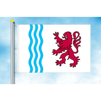 LIBEA, s.r.o. Nová Akvitánie vlajka Rozměr: 40×60 cm, Uchycení: Karabiny na stožár – Hledejceny.cz
