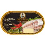 Kaiser Franz Josef Exclusive Makrela filety v oleji s tabasco 170 g