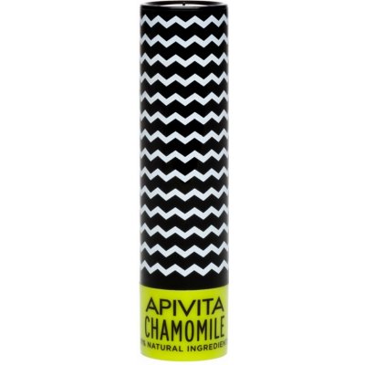 Apivita Lip Care Chamomile ochranný balzám na rty SPF15 Organic Beeswax & Olive Oil 4,4 g – Zboží Dáma