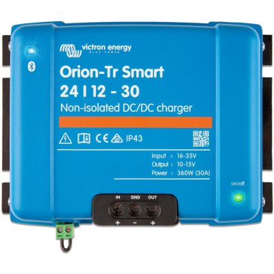 Victron Energy B. V. DC-DC nabíječka Orion-Tr Smart 24/12-30A (360W) – Zboží Mobilmania