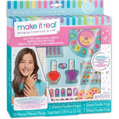 Make it Real Laky na nehty se zdobením MAKE IT REAL – Zbozi.Blesk.cz