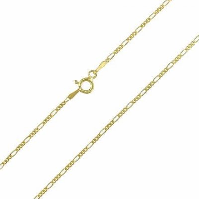 InfinitySilver Stříbrný pozlacený řetízek 1001040G55 – Zbozi.Blesk.cz