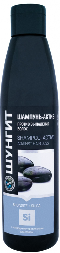 Fratti Aktiv šungit + křemík Shampoo proti vypadávání vlasů 330 ml
