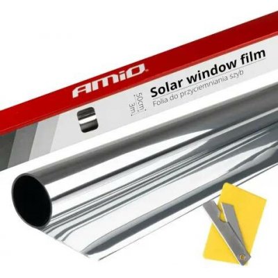 AMIO Autofólie Dark Silver 0,5x3m (15%) | Zboží Auto