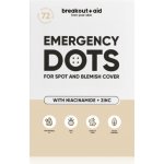 Breakout+aid Náplasti na lokální ošetření akné s niacinamidem a zinkem 72 ks – Zboží Dáma