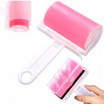 Camerazar gelový váleček na čištění oděvů od chlupů opakovaně použitelný růžový 17 x 10 cm – HobbyKompas.cz