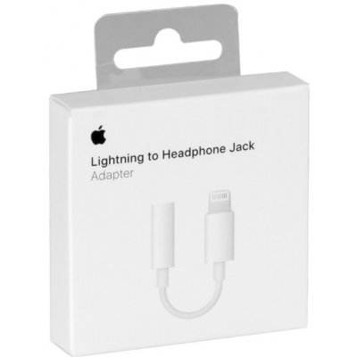 Originální adaptér Apple lightning - 3,5mm jack