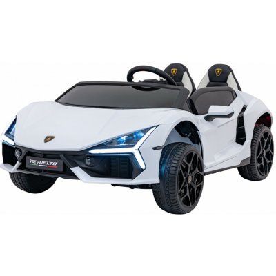 mamido Dětské elektrické autíčko Lamborghini Revuelto XL bílá – Zbozi.Blesk.cz
