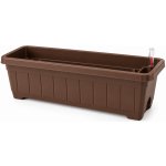 Samozavlažovací truhlík Garden Flor 60 cm hnědý – HobbyKompas.cz
