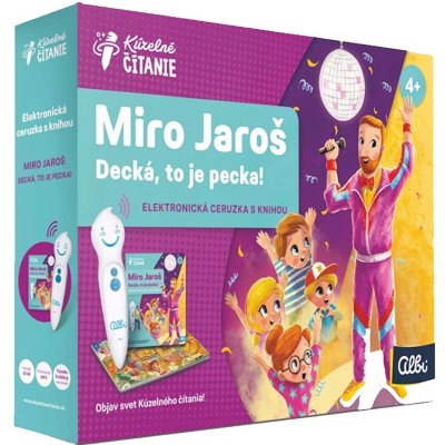 ALBI Kúzelné čítanie set s ceruzkou 1.0 Miro Jaroš Decká, to je pecka – Hledejceny.cz