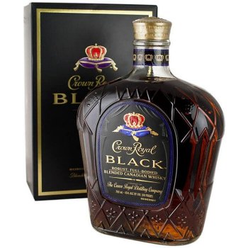 Crown Royal Black 45% 1 l (karton)