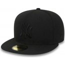 New Era Black On Black New York Yankees 59FIFTY Black černá / černá