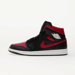 Air Jordan 1 Mid Black/ Varsity Red-Summit White DQ8426-067