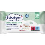 Babydream Vlhčené ubrousky extra sensitive 80 ks – Zboží Dáma