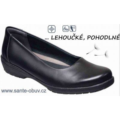Santé CS/8032 BLACK zdravotní obuv černá – Zboží Mobilmania