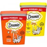 Dreamies Mega Box kuřecí sýr 2 x 350 g – Hledejceny.cz