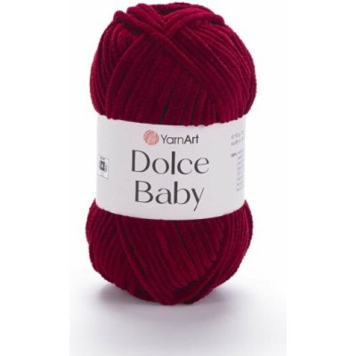 YarnArt Dolce BABY 752 vínová – Zboží Mobilmania