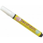 Marvy DecoFabric Popisovač na textil bílý nezažehlovací – Zboží Dáma