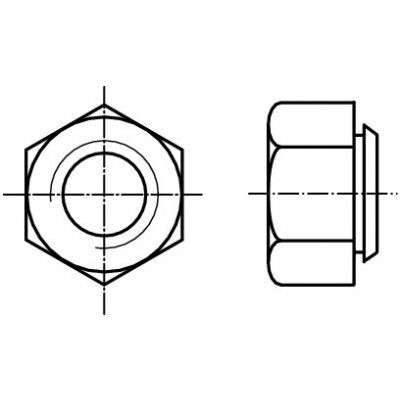 PROFISTYL Matice LISOVACÍ šestihranná KALEI nerez A2 Varianta: Matice lisovací šestihranná KALEI A2 M06 (1,0) – Zboží Mobilmania
