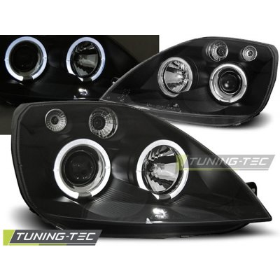 Tuning-Tec Přední čirá světla Ford Fiesta V (2002 - 2005) - černé - Angel Eyes – Hledejceny.cz
