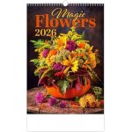 Nástěnný Helma Magic Flowers 2026 – Zboží Mobilmania