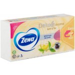 Zewa Deluxe papírové kapesníčky 3-vrstvé Spirit of Tea 10 x 9 ks – Zbozi.Blesk.cz