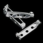 Stříbrný brožový můstek, 27x5mm – Sleviste.cz