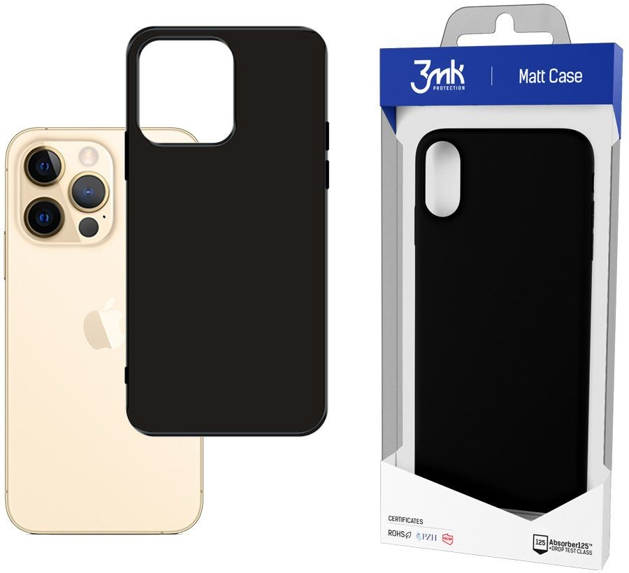 Pouzdro 3mk Matt Case Apple iPhone 11 černé