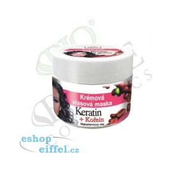 BC Bione Cosmetics krémová vlasová maska Keratin Kofein 260 ml