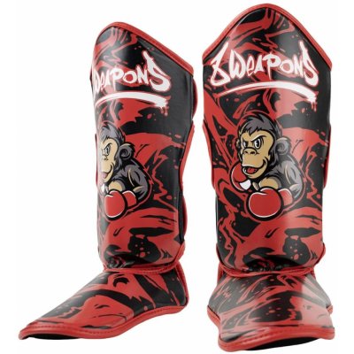 8 WEAPONS chrániče holení a nártůdětské Joe - červené – Zboží Dáma