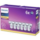 Philips LED Classic spot 4.6-50W, GU10, 2700K, set 6ks 929001215233