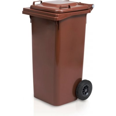 TBA Popelnice hnědá 120 l 48 x 55 x 96,4 cm – Zboží Mobilmania