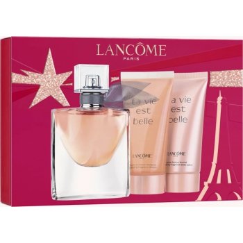 Lancôme La Vie Est Belle EDP 30 ml + sprchový gel 50 ml + tělové mléko 50 ml dárková sada