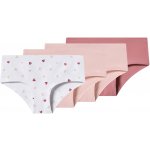 esmara dívčí kalhotky s BIO bavlnou Hipster 4 kusy růžová / světle růžová / bílá – Sleviste.cz