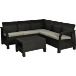 Keter Corfu Relax set hnedá / béžová – Zboží Dáma