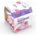NUTRIDRINK COMPACT S PŘÍCHUTÍ JAHODOVOU POR SOL 4X125ML – Hledejceny.cz