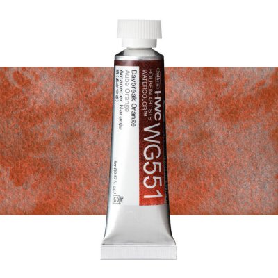 Holbein Granulating akvarelová barva 5 ml Daybreak Orange – Hledejceny.cz