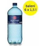 Kláštorná Kalcia Přírodní minerální voda sycená 6 x 1,5 l – Zboží Dáma