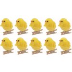 Kuřátko ve skořápce žluté 2 x 2,5 x 2 cm na kolíčku, 10 ks – Hledejceny.cz
