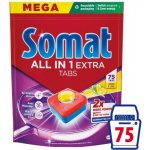 Somat tablety do myčky All in 1 Extra Lemon & Lime 75 ks – Hledejceny.cz