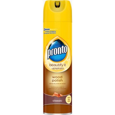 Pronto Wood Classic sprej proti prachu chrání a leští dřevo 400 ml – Zboží Dáma