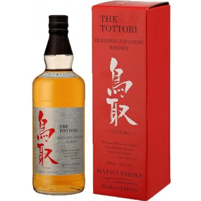 The Tottori Blended Japanese Whisky 43% 0,5 l (karton)