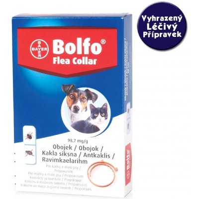 Bolfo obojek pro kočky a malé psy 38 cm – Zbozi.Blesk.cz