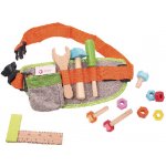 Teddies sada nářadí s opaskem 13 ks dřevo látka – Zboží Dáma