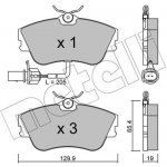 KLOCKI HAM.VW T4 96-03 CZUJ – Hledejceny.cz