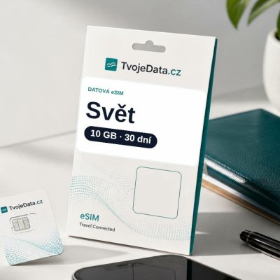 eSIM Regionální 10 GB / 29 dní - Regionální PA893PFM1 – Zboží Živě