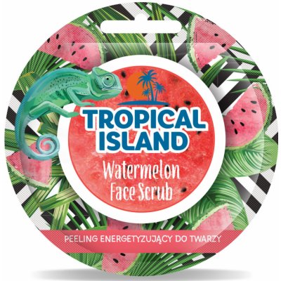 Marion Tropical Island Watermelon Vodní meloun pleťový peeling 8 g – Hledejceny.cz